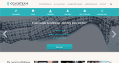 Desktop Screenshot of coachteam.no