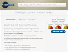 Tablet Screenshot of coachteam.com